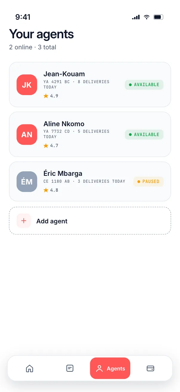 MyGaz Pro, Agency